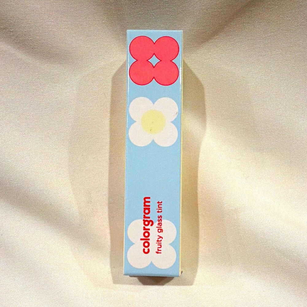 colorgram Fruity Glass Tint Lip Gloss Peach Shade New With Box
